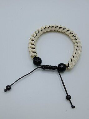 Handmade Macrame Bracelet Snake Bone
